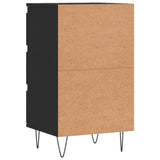 Sideboard Black 40x35x70 cm Engineered Wood 831093