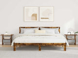 Bedside Table 2 pcs Smoked Oak 41 x 40 x 45 cm Engineered Wood 8000429