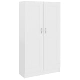 Book Cabinet White 82.5x30.5x150 cm Engineered Wood 802723