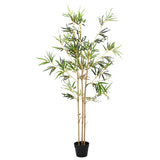 Artificial Bambo Tree Green 55 x 16 x 150 cm Fabric and Bamboo 42042069