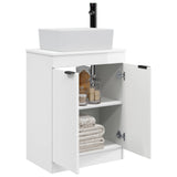 Bathroom Vanity with Sink High Gloss White 54 x 35 x 83 cm 890162