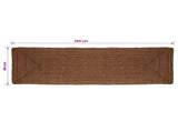 Area Rug Grey 60 x 250 cm Jute 42010405