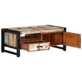 338221 Coffee Table 100x50x41 cm Solid Wood Reclaimed