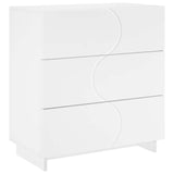 Sideboard White 70 x 38 x 75 cm Engineered Wood 8011522
