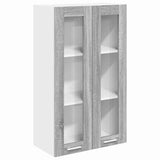 Hanging Cabinet Grey Sonoma 60 x 31 x 100 cm Engineered Wood 884391