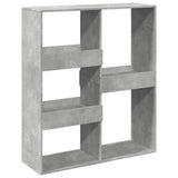 Book Cabinet/Room Divider Concrete Grey 100x33x115 cm 854511