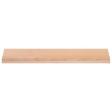 Window Sills 2 pcs Natural 100 x 25 x 2 cm Solid Beech Wood 42048146