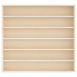 Wooden Collector's Display Case with 6 Shelves 60x8.5x55cm 4017382