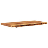 Bathroom Vanity Top Solid Acacia Wood 100x52x3.8 cm 286322