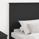 Headboard Black Oak 100 cm Engineered Wood 887682