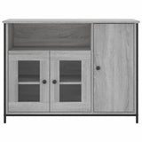 Sideboard Grey Sonoma 100x35x75 cm Engineered Wood 835512