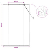 Roller Blind Grey 120 x 220 cm Bamboo 42039729
