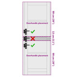 Interior Door ORKDAL Brown 73.5 x 211 cm Plywood 4102657