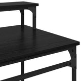 Desk Black Oak 80 x 50 x 90 cm Engineered Wood 881281