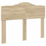Bed Frame with Headboard Sonoma 120 x 190 cm Solid Pine Wood 3412927