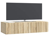 Wall-Mounted TV Cabinet Wall-mounted Sonoma Oak 98 x 41 x 30 cm 898357