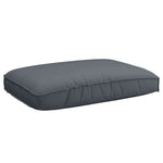 Pallet Cushion Set 2 pcs Anthracite 120 x 80 x 12 cm 3329079