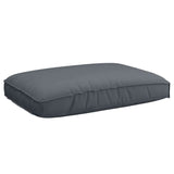 Pallet Cushion Set 2 pcs Anthracite 120 x 80 x 12 cm 3329079