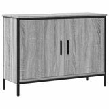 Bathroom Sink Cabinet Grey Sonoma 80x30x60 cm Engineered Wood 842454