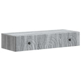Wall-Mounted Side Table Grey Sonoma 87.5 x 34.5 x 17 cm 898161