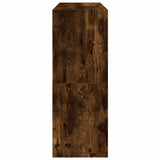 Shoe Racks 2 pcs Stackable Smoked Oak 89.5x30x40 cm 858848