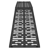 Foldable Motorcycle Ramp 340 kg per ramp 2 pcs Black Aluminium 42021087