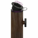 Umbrella Base Bronze 45x45x30 cm Cast Iron 317771