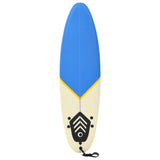 Surfboard 170 cm Blue and Cream 91687