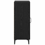 Sideboard Black Oak 34.5 x 34 x 90 cm Engineered Wood 880927