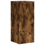 Plant Stands 2 pcs Smoked Oak 30x30x70 cm Engineered wood 852928