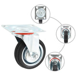 16 pcs Swivel Casters 75 mm 277943