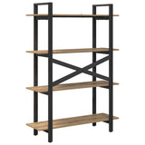 Bookshelf Artisan Oak 100 x 33.5 x 140 cm Engineered Wood 883945