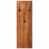 Wall-mounted Coat Racks 2 pcs 36x3x110 cm Solid Acacia Wood 337068