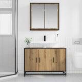 Bathroom Furniture Set 2 pcs Artisan Oak Engineered Wood 3402358