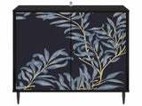 Sideboard DOKKUM Black Oak 69 x 33 x 76 cm Engineered Wood 8006937