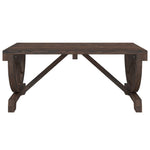 ZNTS Garden Coffee Table 90x50x40 cm Solid Wood Fir 365108