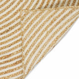 Area Rugs White 60 x 250 cm Jute 42010711