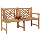 Garden Bench 150 x 60 x 90 cm Solid Teak Wood 42001968