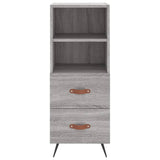 Highboard Grey Sonoma 34.5x34x180 cm Engineered Wood 3198895