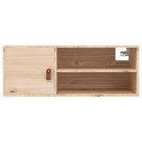 Wall Cabinet 80x30x30 cm Solid Wood Pine 818385
