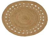 Area Rugs Natural 120 cm Jute 42010800