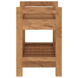 Bathroom Side Table 45x30x45 cm Solid Wood Teak 340753