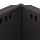 Smokeless Fire Pit Black 58 x 58 x 51 cm Cold-rolled Steel 858974