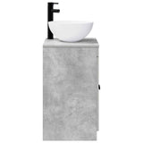 Bathroom Furniture Set Concrete Grey Engineered Wood 3404217