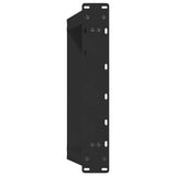 Coffee Table Legs U-Shaped 2 pcs Black 50x cm Steel 4012744