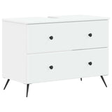 Bathroom Sink Cabinet BREDA White 82 x 41x 59 cm 897455