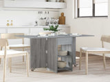 Dinning Table 115 x 70 x 75 cm Engineered Wood Grey Sonoma 8006034