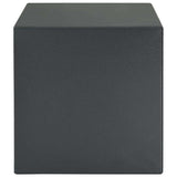 Safe Box with Lock Dark grey 35 x 25 x 25 cm Steel 42011315