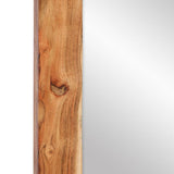 Mirror 70x50 cm Solid Wood Acacia and Glass 351983