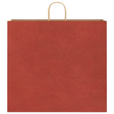 Paper Bags 250 pcs with Handles Red 54x15x49 cm 4101766
